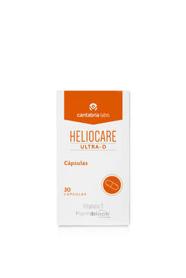 Sie sehen eine Packung Heliocare Ultra-D Kapseln, 30 Stück, Produktbild: 02 Heliocare Ultra-D Kapseln, 30 Stück, A-Nr.: 3987283 - 02