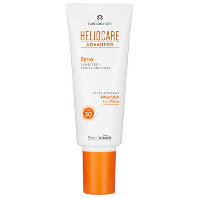 Sie sehen eine Packung Heliocare Advanced Spray SPF 50, 200 Milliliter, Produktbild: 01 Heliocare Advanced Spray SPF 50, 200 Milliliter, A-Nr.: 4246034 - 01