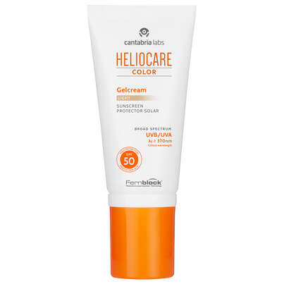 Sie sehen eine Packung Heliocare Color Gelcream light SPF 50, Produktbild: 01 Heliocare Color Gelcream light SPF 50, A-Nr.: 4262949 - 01