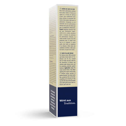 Sie sehen eine Packung Hirschtalgcreme Rösch, 60 Milliliter, Produktbild: 02 Hirschtalgcreme Rösch, 60 Milliliter, A-Nr.: 0665834 - 02