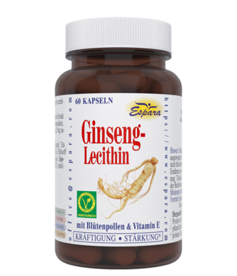 Espara Ginseng-Lecithin Kapseln, 60 Stück, A-Nr.: 2383703 - 01