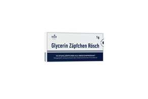 GLYCERINZÄPFCHEN RÖSCH 1g 10 Stk., 10 Stück, A-Nr.: 1304570 - 01