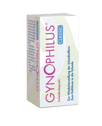 Sie sehen eine Packung Gynophilus Classic, 14 Stück, Produktbild: 01 Gynophilus Classic, 14 Stück, A-Nr.: 2853422 - 01