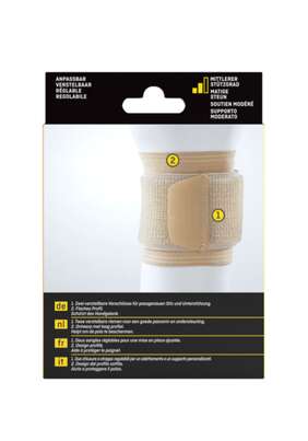 Sie sehen eine Packung FUTURO™ Handgelenk-Bandage anpassbar, 1 Stück, Produktbild: 02 FUTURO™ Handgelenk-Bandage anpassbar, 1 Stück, A-Nr.: 3041850 - 02