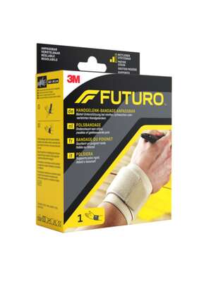 Sie sehen eine Packung FUTURO™ Handgelenk-Bandage anpassbar, 1 Stück, Produktbild: 03 FUTURO™ Handgelenk-Bandage anpassbar, 1 Stück, A-Nr.: 3041850 - 03