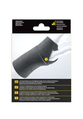 Sie sehen eine Packung FUTURO™ Handgelenk-Bandage anpassbar mit Daumenschlaufe, 1 Stück, Produktbild: 03 FUTURO™ Handgelenk-Bandage anpassbar mit Daumenschlaufe, 1 Stück, A-Nr.: 3823618 - 03