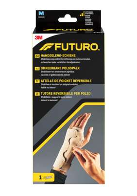 Sie sehen eine Packung FUTURO™ Handgelenk-Schiene, 1 Stück, Produktbild: 01 FUTURO™ Handgelenk-Schiene, 1 Stück, A-Nr.: 3041838 - 01