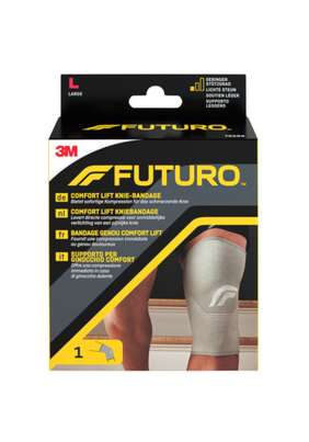 Sie sehen eine Packung FUTURO™ Comfort Lift Knie-Bandage, 1 Stück, Produktbild: 01 FUTURO™ Comfort Lift Knie-Bandage, 1 Stück, A-Nr.: 4237779 - 01