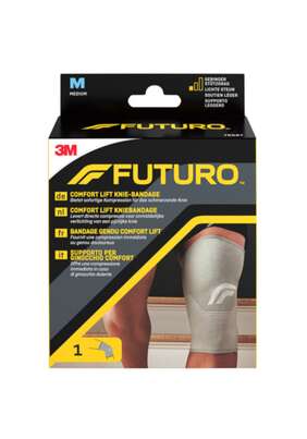 Sie sehen eine Packung FUTURO™ Comfort Lift Knie-Bandage, 1 Stück, Produktbild: 01 FUTURO™ Comfort Lift Knie-Bandage, 1 Stück, A-Nr.: 4237762 - 01