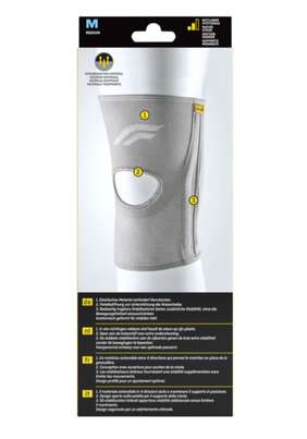 Sie sehen eine Packung FUTURO™ Knie-Bandage mit seitlicher Unterstützung, 1 Stück, Produktbild: 02 FUTURO™ Knie-Bandage mit seitlicher Unterstützung, 1 Stück, A-Nr.: 3041809 - 02