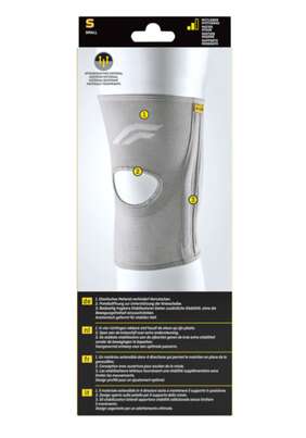 Sie sehen eine Packung FUTURO™ Knie-Bandage mit seitlicher Unterstützung, 1 Stück, Produktbild: 03 FUTURO™ Knie-Bandage mit seitlicher Unterstützung, 1 Stück, A-Nr.: 3041790 - 03