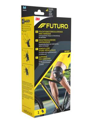 Sie sehen eine Packung FUTURO™ Feuchtigkeitsregulierende Knie-Bandage, 1 Stück, Produktbild: 02 FUTURO™ Feuchtigkeitsregulierende Knie-Bandage, 1 Stück, A-Nr.: 3046155 - 02