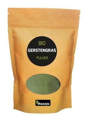 Sie sehen eine Packung Hanoju Gerstengras Pulver Bio, 250 Gramm, Produktbild: 01 Hanoju Gerstengras Pulver Bio, 250 Gramm, A-Nr.: 4255783 - 01
