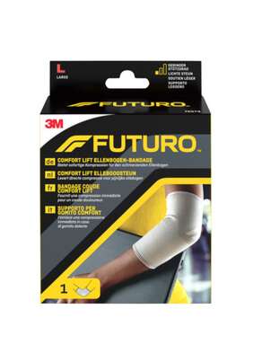 Sie sehen eine Packung FUTURO™ Comfort Lift Ellenbogen-Bandage, 1 Stück, Produktbild: 01 FUTURO™ Comfort Lift Ellenbogen-Bandage, 1 Stück, A-Nr.: 4237851 - 01