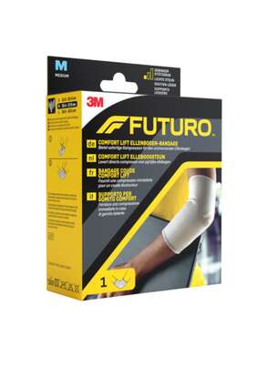 Sie sehen eine Packung FUTURO™ Comfort Lift Ellenbogen-Bandage, 1 Stück, Produktbild: 02 FUTURO™ Comfort Lift Ellenbogen-Bandage, 1 Stück, A-Nr.: 4237839 - 02
