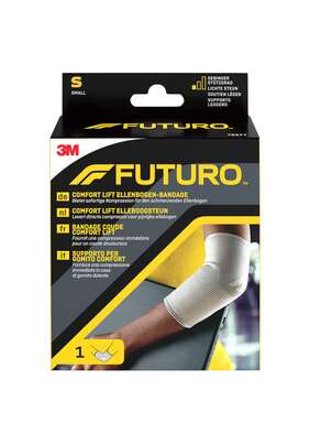 Sie sehen eine Packung FUTURO™ Comfort Lift Ellenbogen-Bandage, 1 Stück, Produktbild: 01 FUTURO™ Comfort Lift Ellenbogen-Bandage, 1 Stück, A-Nr.: 4237791 - 01