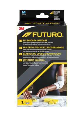 Sie sehen eine Packung FUTURO™ Ellenbogen-Bandage, 1 Stück, Produktbild: 01 FUTURO™ Ellenbogen-Bandage, 1 Stück, A-Nr.: 3041749 - 01