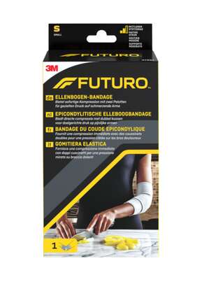 Sie sehen eine Packung FUTURO™ Ellenbogen-Bandage, 1 Stück, Produktbild: 01 FUTURO™ Ellenbogen-Bandage, 1 Stück, A-Nr.: 3985812 - 01
