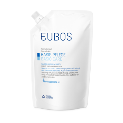 EUBOS WASCH+DU.FL BLAU NF, 400 Milliliter, A-Nr.: 1672397 - 02