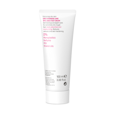 Sie sehen eine Packung EUBOS UREA 10% FUSSCR, 100 Milliliter, Produktbild: 02 EUBOS UREA 10% FUSSCR, 100 Milliliter, A-Nr.: 2971860 - 02