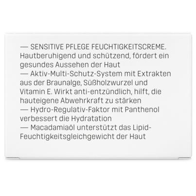 Sie sehen eine Packung Eubos Sensitive Pflege Feuchtigkeitscreme, 50 Milliliter, Produktbild: 06 Eubos Sensitive Pflege Feuchtigkeitscreme, 50 Milliliter, A-Nr.: 2168005 - 06