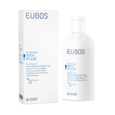 Sie sehen eine Packung Eubos Hautbalsam 200 ml, Produktbild: 06 Eubos Hautbalsam 200 ml, A-Nr.: 1672339 - 06
