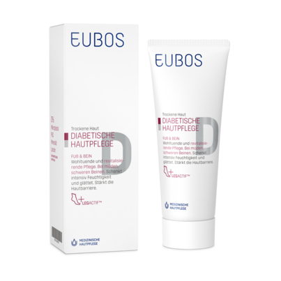 Sie sehen eine Packung EUBOS DIABETES FUSS BLS+BEIN, 100 Milliliter, Produktbild: 06 EUBOS DIABETES FUSS BLS+BEIN, 100 Milliliter, A-Nr.: 4100589 - 06