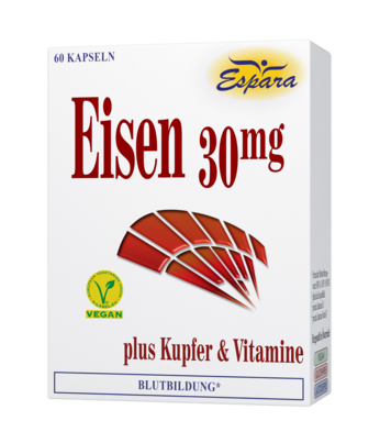 Espara Eisen Kapseln, 60 Stück, A-Nr.: 3447658 - 01