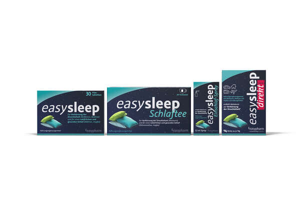Sie sehen eine Packung easysleep Einschlaf-Spray, 12 Milliliter, Produktbild: 03 easysleep Einschlaf-Spray, 12 Milliliter, A-Nr.: 4757450 - 03