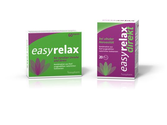 Sie sehen eine Packung easyrelax direkt, 20 Stück, Produktbild: 03 easyrelax direkt, 20 Stück, A-Nr.: 4739647 - 03