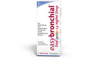 easybronchial stop junior 1,5 mg/ml Sirup, 180 Milliliter, A-Nr.: 4450728 - 01