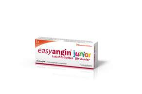 easyangin junior Lutschtabletten für Kinder, 30 Stück, A-Nr.: 4150400 - 01