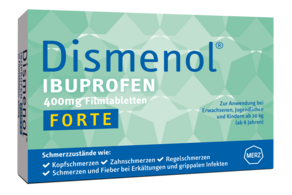 Dismenol Ibuprofen FORTE 400mg, 20 Stück, A-Nr.: 3924242 - 01