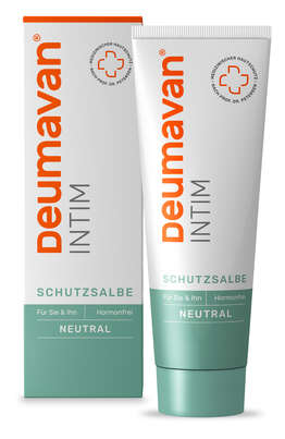 Sie sehen eine Packung Deumavan Schutzsalbe Neutral, 125 Milliliter, Produktbild: 02 Deumavan Schutzsalbe Neutral, 125 Milliliter, A-Nr.: 4114025 - 02