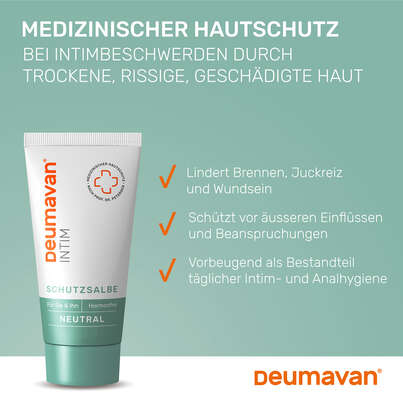 Sie sehen eine Packung Deumavan Schutzsalbe Neutral, 125 Milliliter, Produktbild: 03 Deumavan Schutzsalbe Neutral, 125 Milliliter, A-Nr.: 4114025 - 03