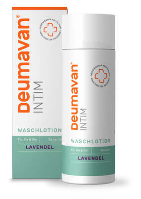 Sie sehen eine Packung Deumavan Waschlotion-Sensitive Lavendel, 200 Milliliter, Produktbild: 02 Deumavan Waschlotion-Sensitive Lavendel, 200 Milliliter, A-Nr.: 3455528 - 02