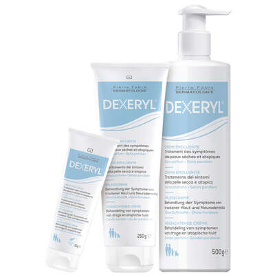 Sie sehen eine Packung Dexeryl Creme, 50 Gramm, Produktbild: 01 Dexeryl Creme, 50 Gramm, A-Nr.: 3381474 - 01