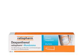 Dexpanthenol ratiopharm® Wundcreme, 35 Gramm, A-Nr.: 2424253 - 01