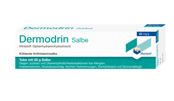 Sie sehen eine Packung Dermodrin Salbe, 20 Gramm, Produktbild: 02 Dermodrin Salbe, 20 Gramm, A-Nr.: 0015272 - 02