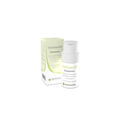 Sie sehen eine Packung CisClean EP Enzympulver, 40 Gramm, Produktbild: 01 CisClean EP Enzympulver, 40 Gramm, A-Nr.: 4260985 - 01