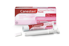 Canesten® Clotrimazol Gyn Once Kombi, 1 Stück, A-Nr.: 3904452 - 01
