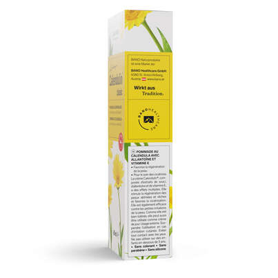 Sie sehen eine Packung CALENDULIN RINGELBLUMENSALBE 60ml, 60 Milliliter, Produktbild: 04 CALENDULIN RINGELBLUMENSALBE 60ml, 60 Milliliter, A-Nr.: 5598999 - 04