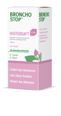 Bronchostop sine Hustensaft, 120 Milliliter, A-Nr.: 1350618 - 01