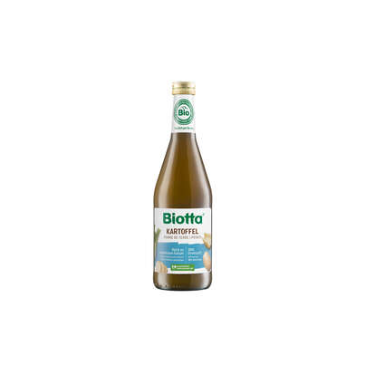 Sie sehen eine Packung Biotta KARTOFFEL Bio, 500 Milliliter, Produktbild: 02 Biotta KARTOFFEL Bio, 500 Milliliter, A-Nr.: 4247973 - 02