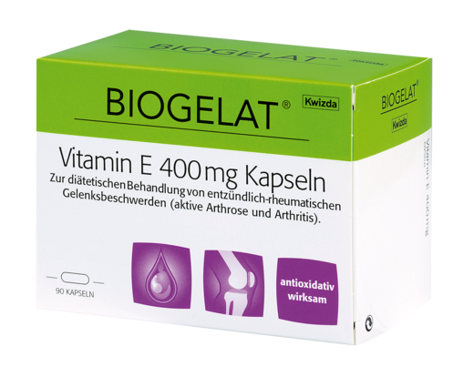 Biogelat Vitamin E 400 mg, 90 Stück, A-Nr.: 4084761 - 01