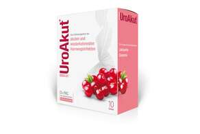 Biogelat UroAkut D-Mannose plus Cranberry, 10 Stück, A-Nr.: 4333052 - 01