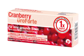 BIOGELAT CRANBERRY UroForte-Filmtabletten, 30 Stück, A-Nr.: 3269889 - 01