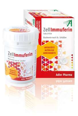 Adler Zell Immuferrin Tbl. Biochemie nach Dr. Schüßler, 100 Gramm, A-Nr.: 4104340 - 01