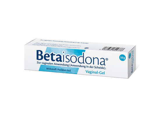 Sie sehen eine Packung BETAISODONA VAG-GEL, 50 Gramm, Produktbild: 01 BETAISODONA VAG-GEL, 50 Gramm, A-Nr.: 0809776 - 01