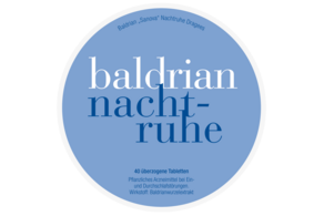 Baldrian „Sanova“ Nachtruhe Dragees, 40 Stück, A-Nr.: 3763448 - 01